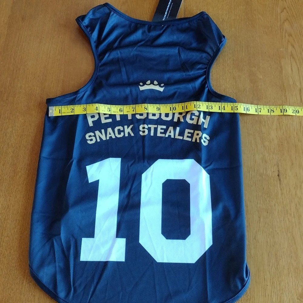 Pettsburgh Snack Stealers Doggy Sports Jersey Sz 3XL NWT
